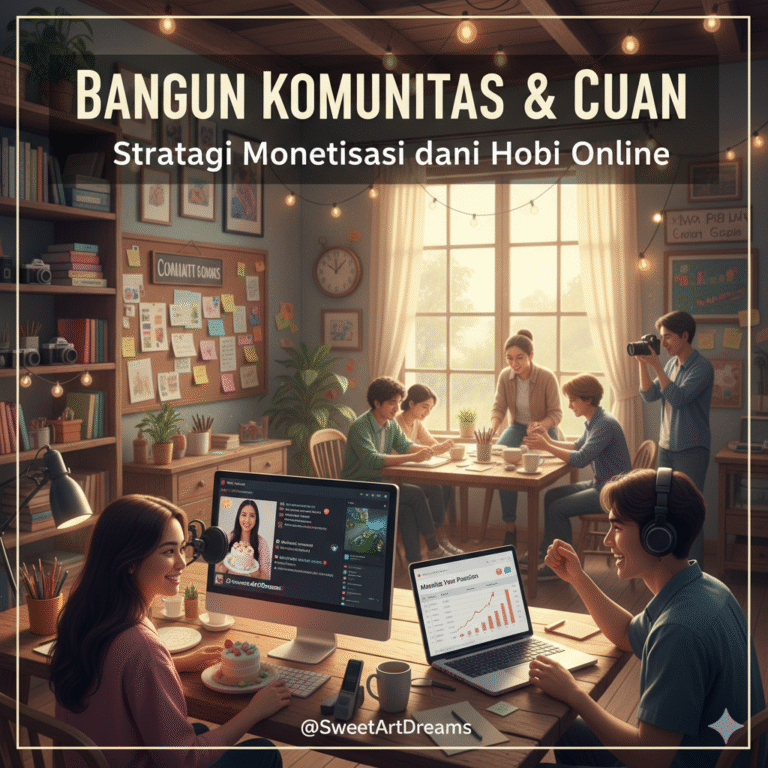 Bangun Komunitas dan Cuan: Strategi Monetisasi dari Hobi Online