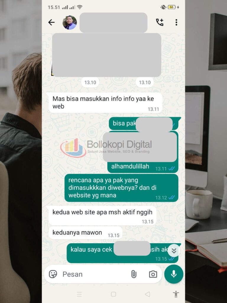 Testimoni Jasa Pembuatan Website Murah 4